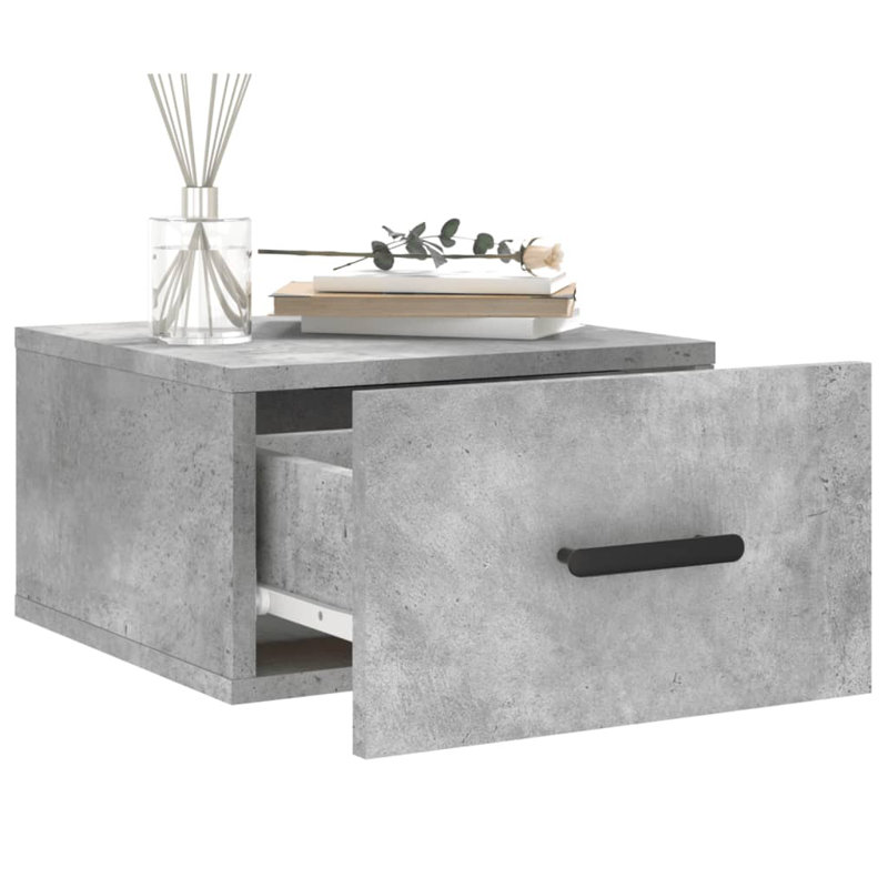 Shelstead 1 - Drawer Rectangle Accent Chest, Concrete Grey