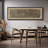 Geometric Line "Brown Black Wabi Sabi Abstract Artwork, Mid Century Modern Neutral Wall Pictures, Extra Large Framed Canvas Giclee Print Wall Art"-111566013-98042122