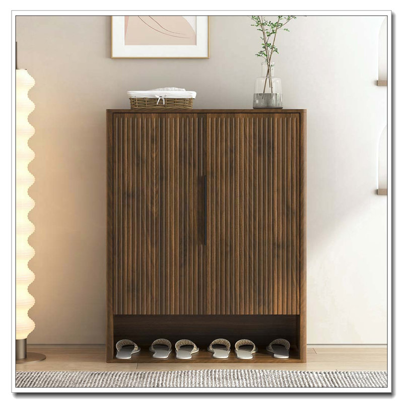 Armoire de rangement pour chaussures, Bois 1
