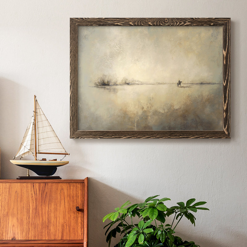 «Traveller», reproduction sur toile encadrée, Noyer, H 22 po x l 32 po x P 1,5 po