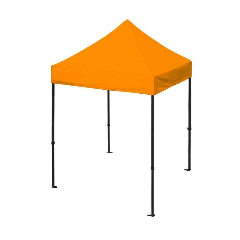 Auvent en acier Amaziyah, Orange, 5 pi x 5 pi