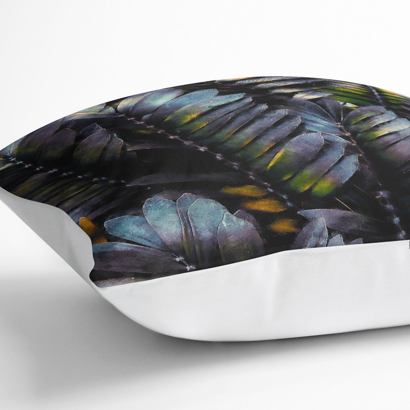 Square Throw Cushion, 55cm H x 55cm W x 20cm D, White