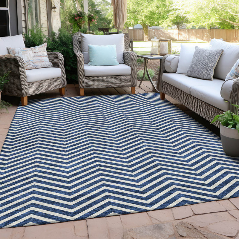Tapis intérieur / extérieur Maliana, Rectangle 9 pi x 12 pi