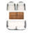 Robson Acacia 4 - Person Patio Conversation Set with Cushions-1753507673-1753507672