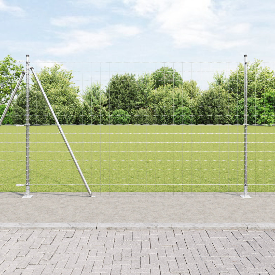 Galvanised Steel Border Fencing