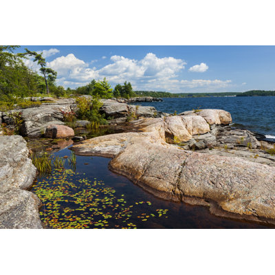 Aelia Shore In Georgian Bay - Photographie sur toile tendue