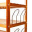 Range-chaussures en bois 21 paires