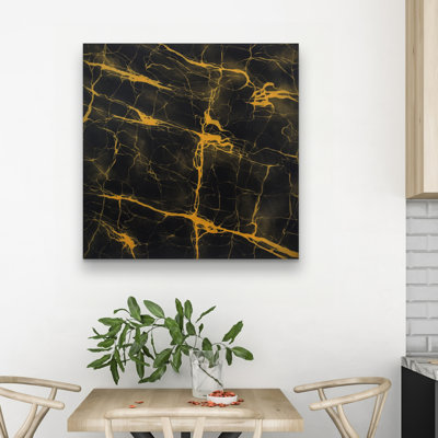 marble texture - 32"x32" art on canvas