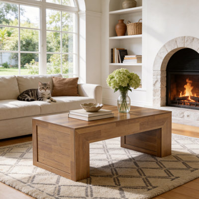 Table basse de 47 pouces Farmhouse