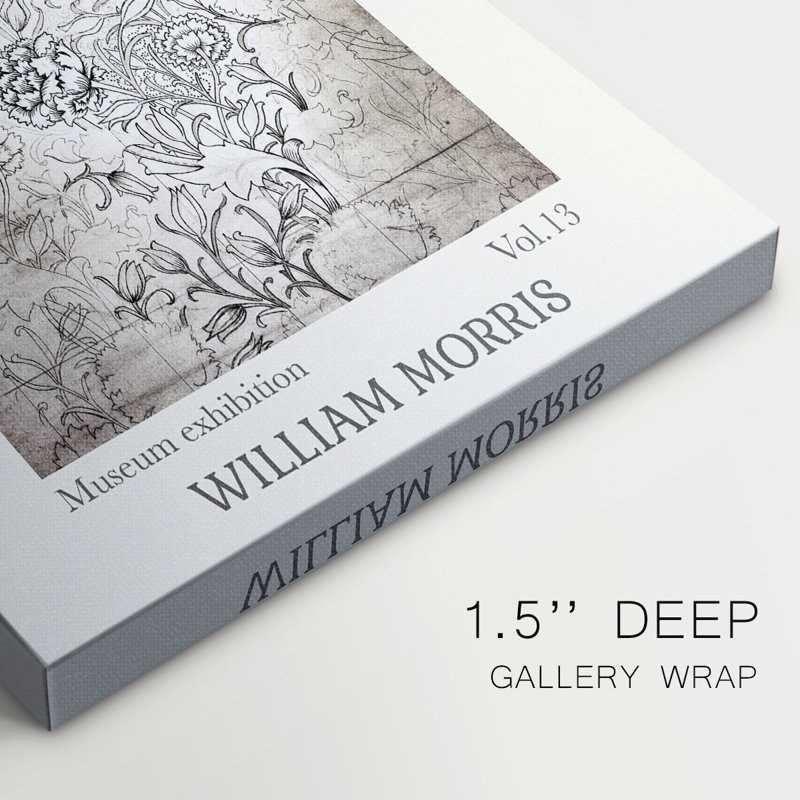 William William Gallery, toile tendue avec châssis III, H 48 po x l 32 po