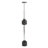 Rev-A-Shelf Lazy Susan Full-Circle Polymer 2-Shelf, White-29099839-29099841