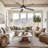 60" Dyno 5 - Blade LED Smart Standard Ceiling Fan with Remote Control and Light Kit Included