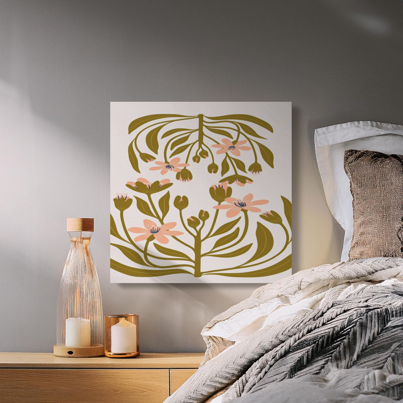 1 Piece Wrapped Canvas Wall Art Set, 15.24 cm H x 15.24 cm W