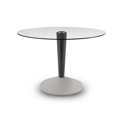 Cappello Round Glass Top Dining Table