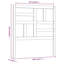 Menasha Single (3') Solid Wood Headboard-530470407-519558046
