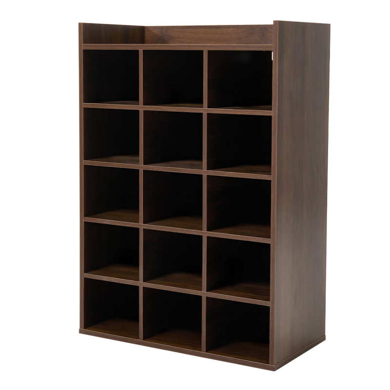 15 Pair Shoe Rack, Brown