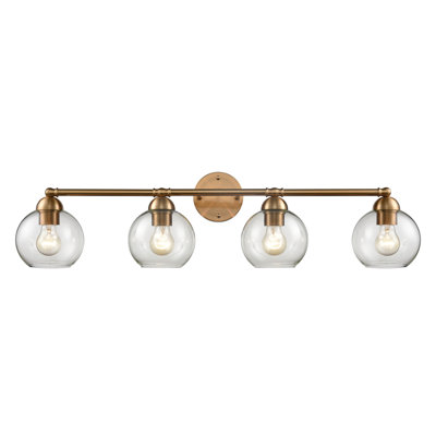 Cranmore 35'' Wide 4-Light Vanity Light - Satin Gold