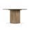 Scalloped Dining Table-Brushed Ebony