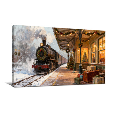 Scène d'hiver de Noël
