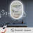 Woodcroft Brighten Your Bathroom with our Smart LED Bluetooth Oval Mirror