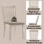 Chaise d'appoint (ensemble de 2)