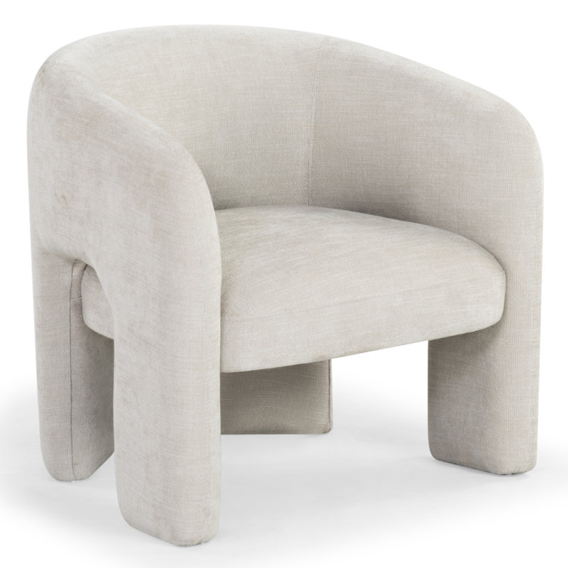 Fauteuil d'appoint en tissu Tamlyn Performance, Beige