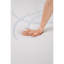 Matelas en mousse à mémoire de forme 8 po, blanc / bleu - matelas pour soulager les douleurs articulaires, couche de 2 po avec base à haute densité sans interférence de mouvement
