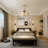 42" Gamlet Rose Gold Crytal Ceiling Fan with Remote Control Kit