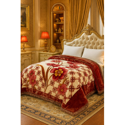 Couverture en peluche moelleuse - chaleureuse, douce et confortable toute l'année