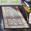 Tapis oriental crème / bleu marine / orange Christa-161330330