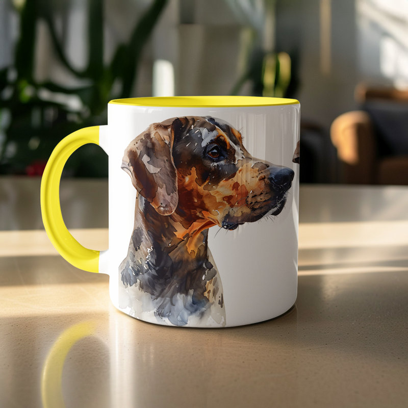 Mug, 1, Yellow