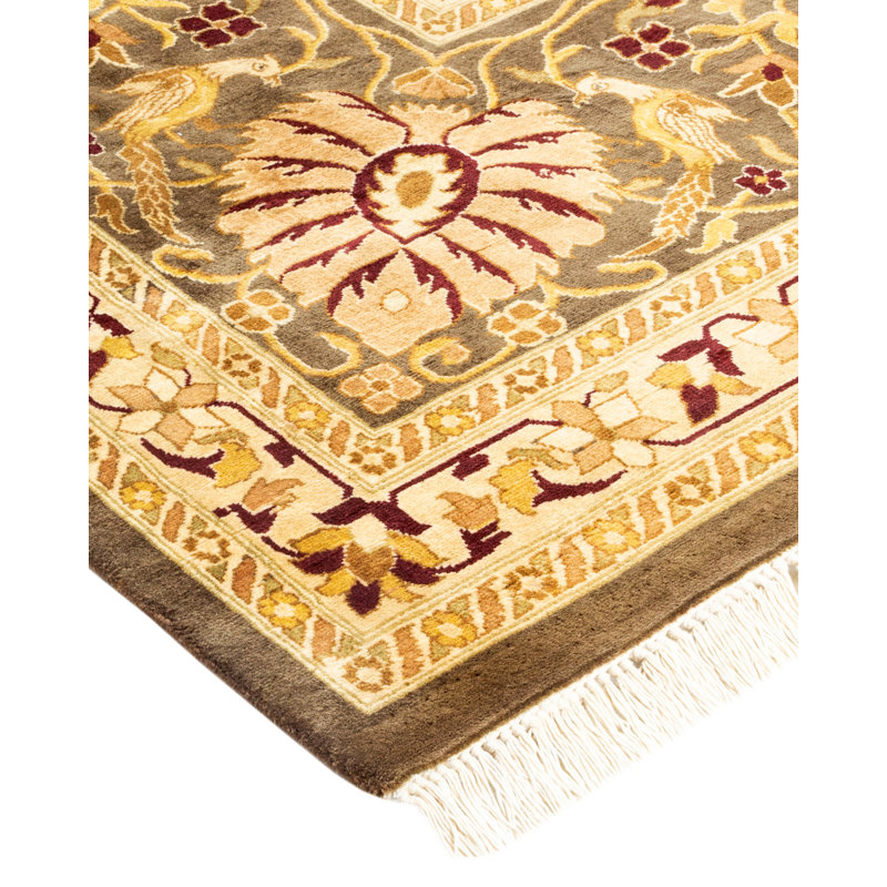 Classic One-of-a-Kind 9' 0" X 12' 1" Hand Knotted Area Rug
