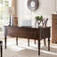 Bureau en bois massif avec tiroirs-718977451