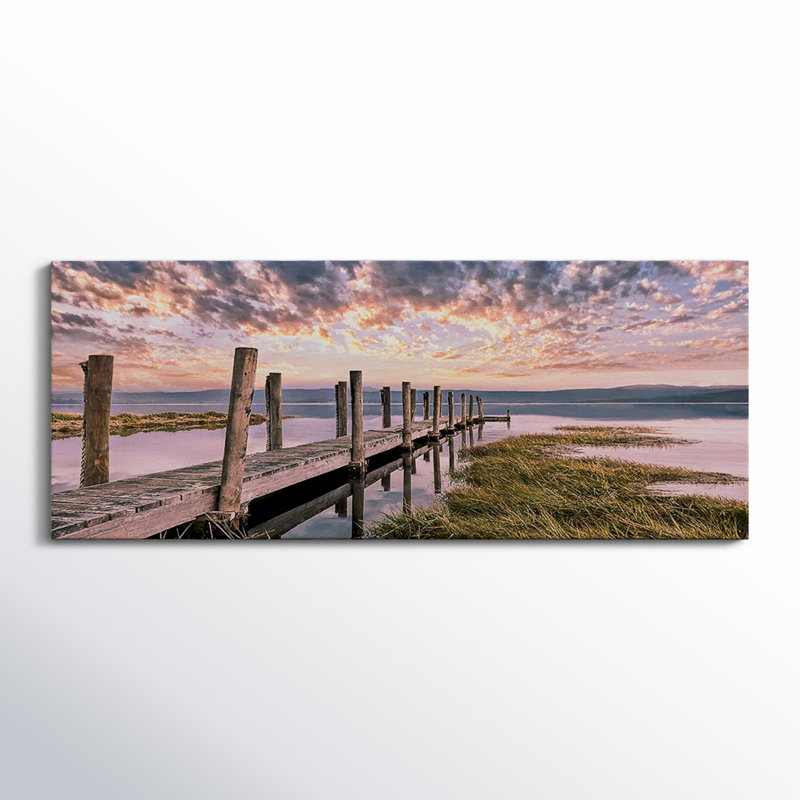 Ciel sur toile, H 20 po x l 50 po x P 1,5 po