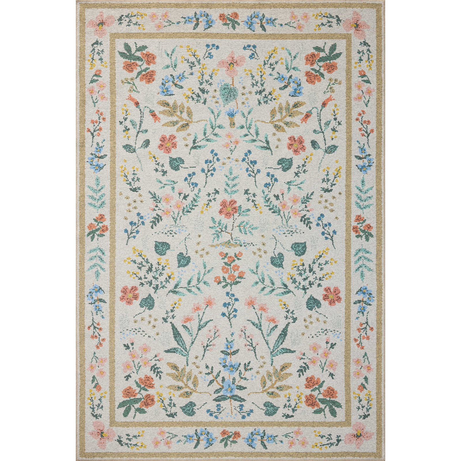 Wildwood Cream Area Rug, Rectangle 2'3" x 3'9", Cream