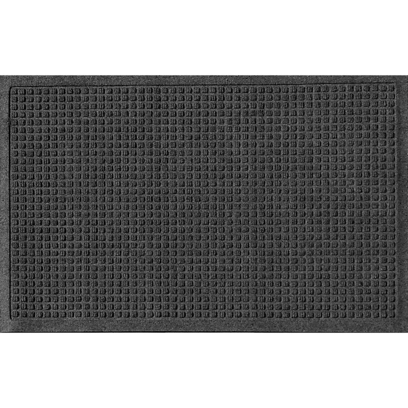 Paillasson WaterHog, Rectangle 2 pi x 3 pi, Gris anthracite