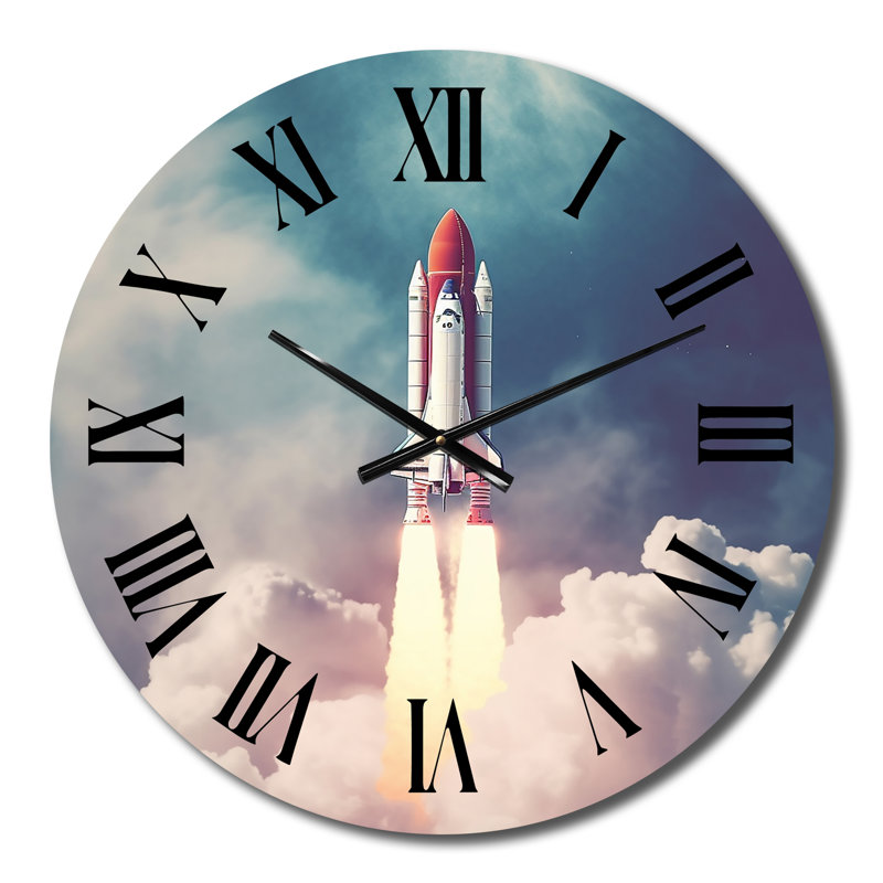 Metal Wall Clock, Medium