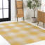 Tapis intérieur / extérieur jaune / crème Sabine-1147934049
