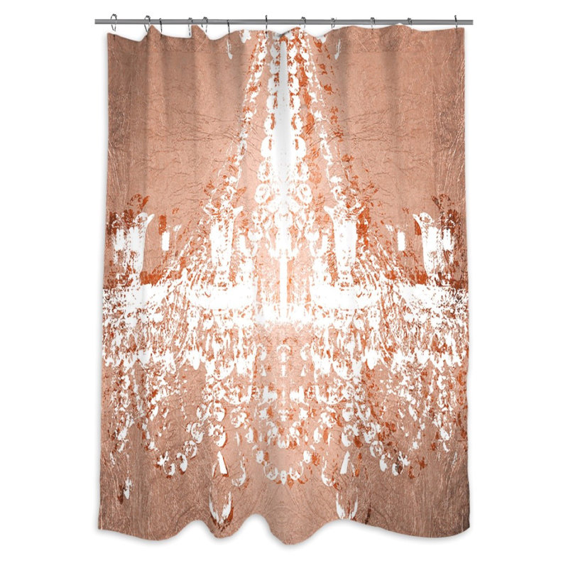 Rideau de douche simple Dramatic