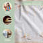 Ensemble de 4 serviettes de table en tissu 100% coton réutilisables Maison de Hermine
