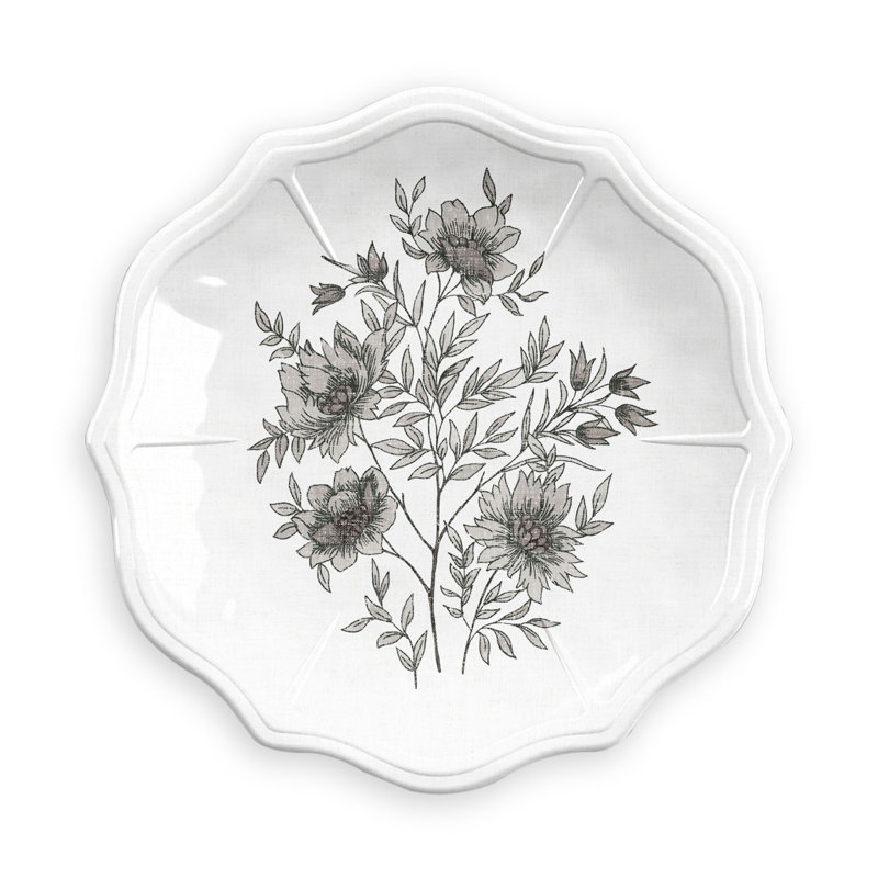 Dunham Botanical 7.5" Melamine Appetizer Plate