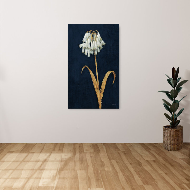 "Shimmering Summer II Indigo" par James Wiens, reproduction sur toile, H 18 po x l 30 po