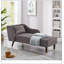Revêtement en velours de chaise longue Modern-2068382704