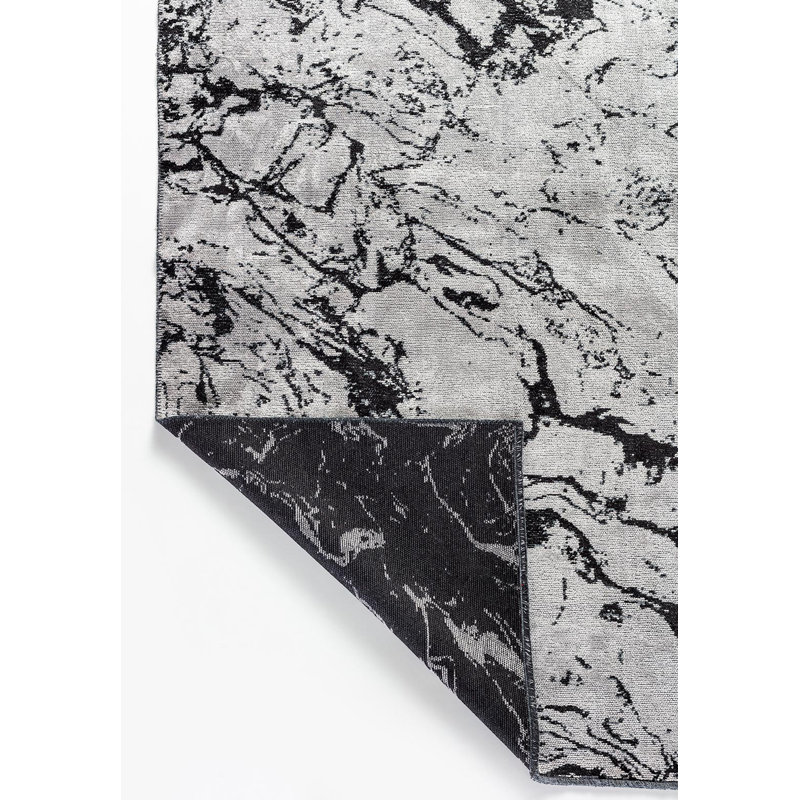 Rapture Abstract Area Rug, Square 9'10"