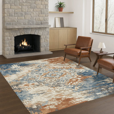 Tapis intérieur / extérieur lavable à la machine Chantille ACN2765 Global