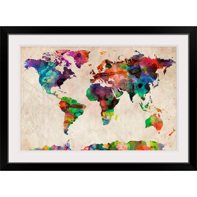 Francy " World Maps " by Michael Tompsett