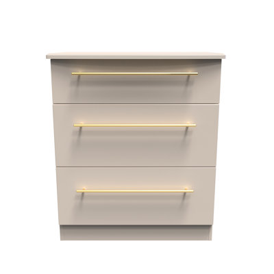 Fully Assembled Cillian 3 - Drawer Chest of Drawers