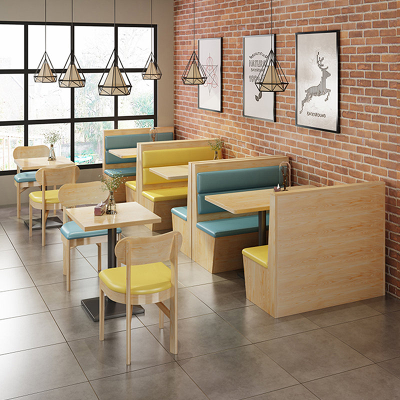 Banc rembourré en similicuir Modern Modern, Jaune