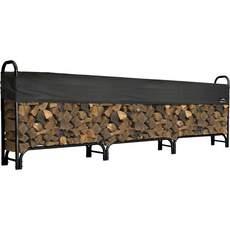 142.7'' W Metal Log Rack