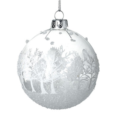 8cm Glass Ball Ornament